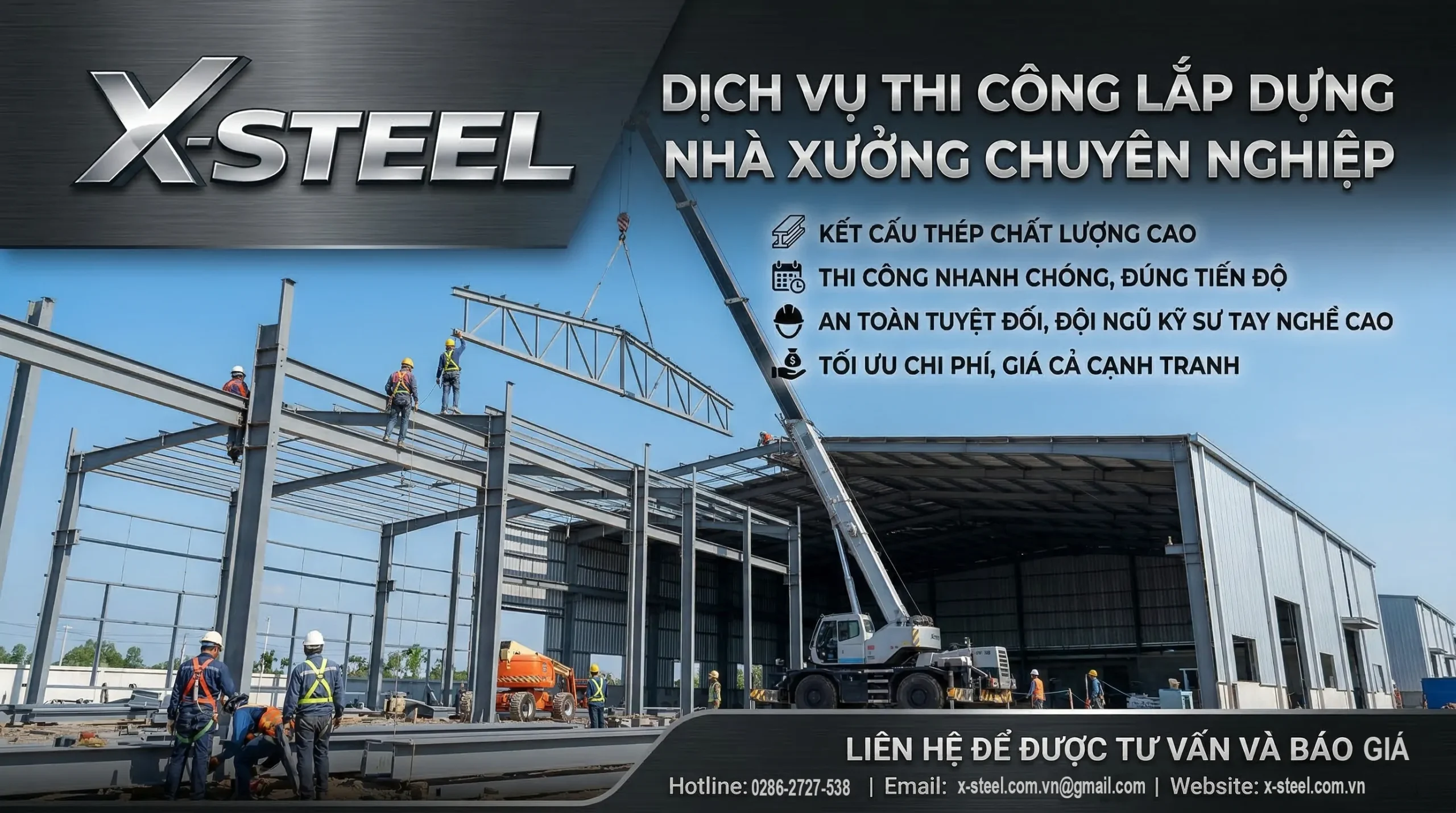 Thư Ngỏ Từ Ban Lãnh Đạo Công Ty TNHH MTV X-STEEL