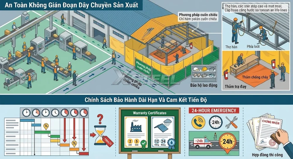 6. Chính Sách Bảo Hành Dài Hạn Và Cam Kết Tiến Độ Rõ Ràng