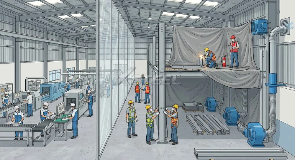 Quản Trị Rủi Ro An Toàn Lao Động Và Chống Cháy Lan Trên Cao