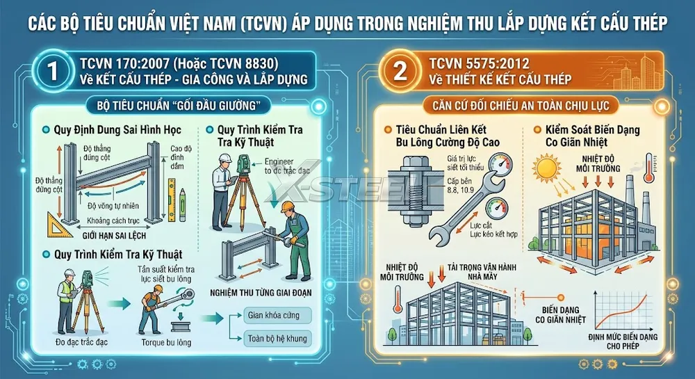 TCVN 5575:2012 Về Thiết Kế Kết Cấu Thép
