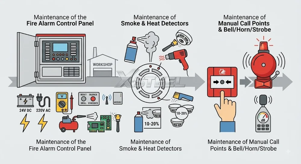 Bảo Trì Hệ Thống Báo Cháy Tự Động (Fire Alarm System)