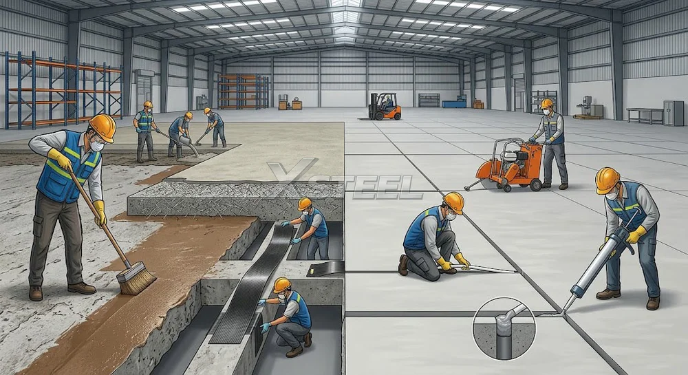 Mở Rộng Khe Co Giãn Và Bắn Keo Co Giãn Đàn Hồi