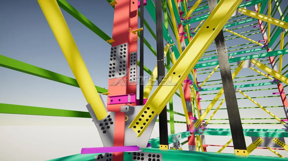 1. Lặp Phôi Tự Động (Nesting) Trên Phần Mềm Tekla Structures