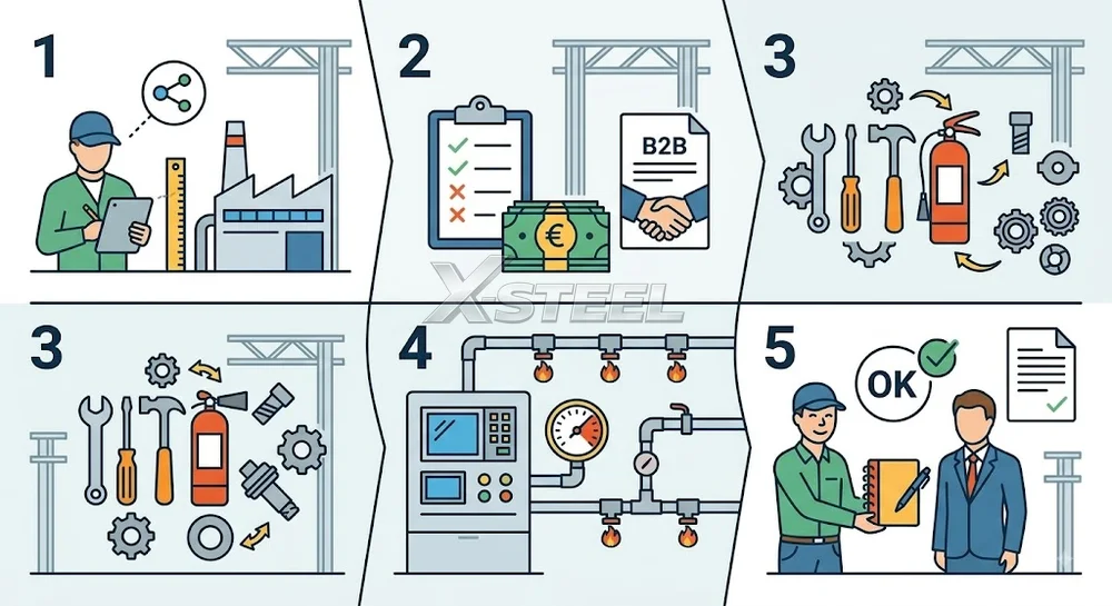 Bước 2 – Lập Danh Mục Checklist Kỹ Thuật Và Báo Giá B2B