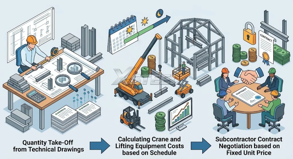 1. Bóc Tách Khối Lượng Bản Vẽ Kỹ Thuật (Take-Off Khối Lượng)