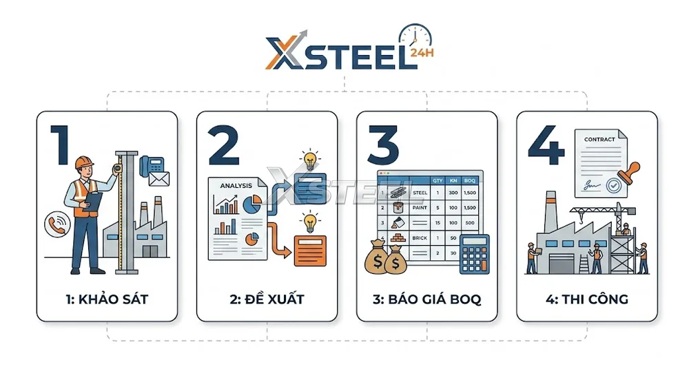 Bước 2 – Lập Báo Cáo Kỹ Thuật & Đề Xuất 2 – 3 Phương Án Tối Ưu