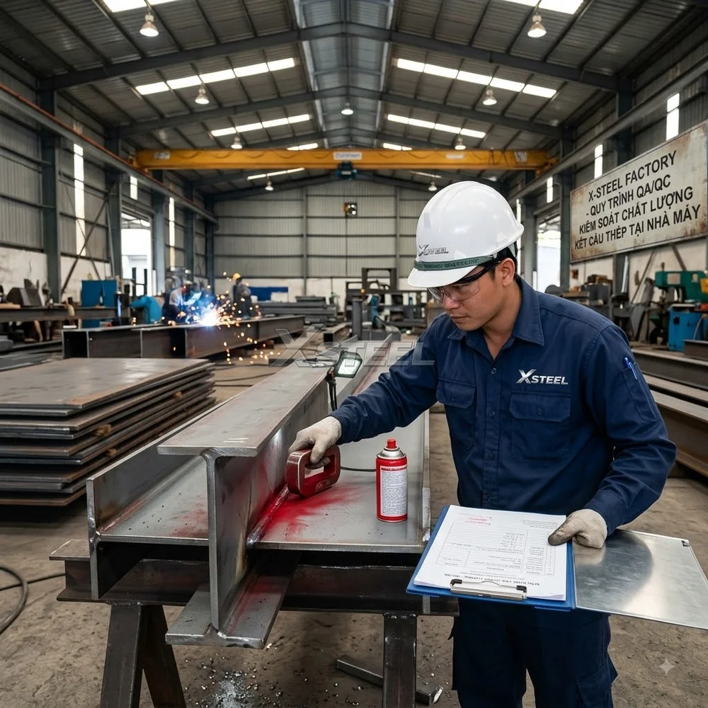 ĐỒNG HÀNH CÙNG DỰ ÁN CỦA BẠN VỚI X-STEEL