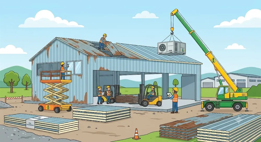 GIA CÔNG KẾT CẤU THÉP