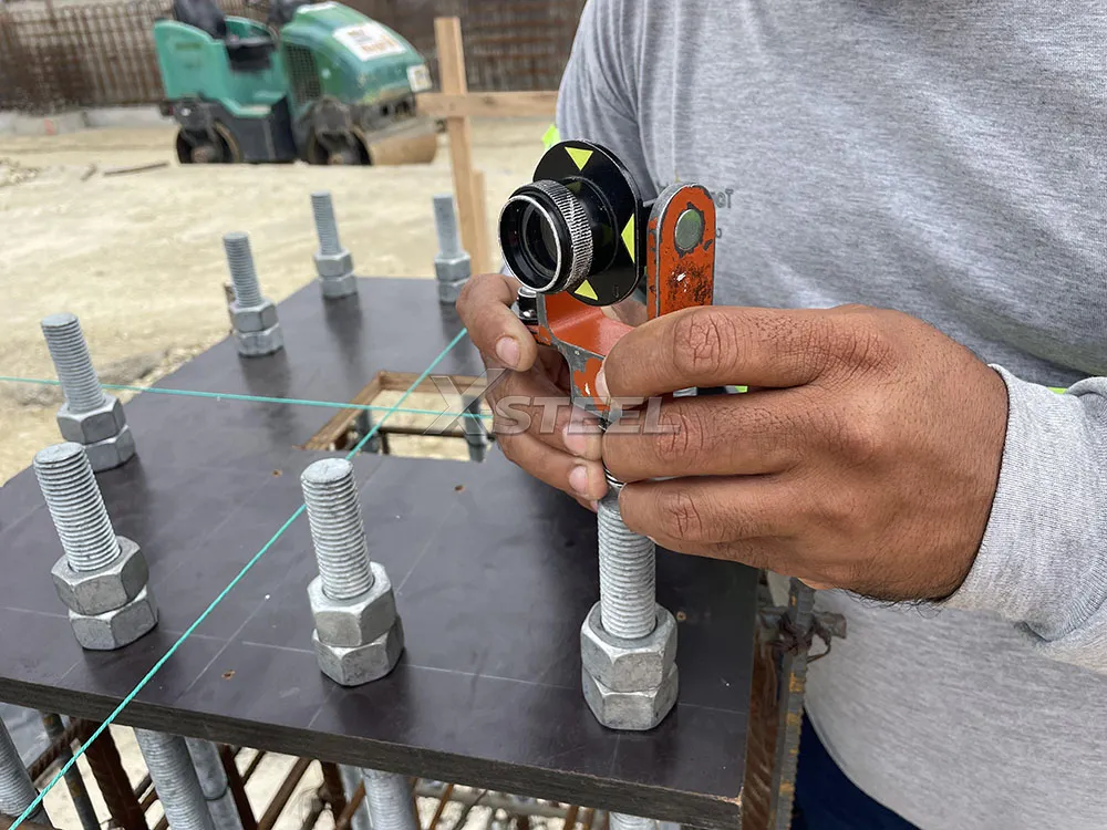 Căn Chỉnh Độ Thẳng Đứng Của Cột (Plumbness) Bằng Máy Trắc Đạc