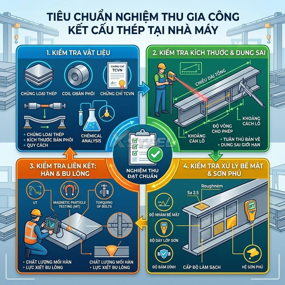 ĐỒNG HÀNH CÙNG DỰ ÁN CỦA BẠN VỚI X-STEEL