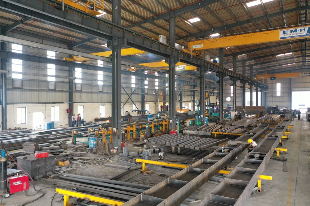 Gia Công Kết Cấu Thép Nhà Xưởng Tiền XSTEEL